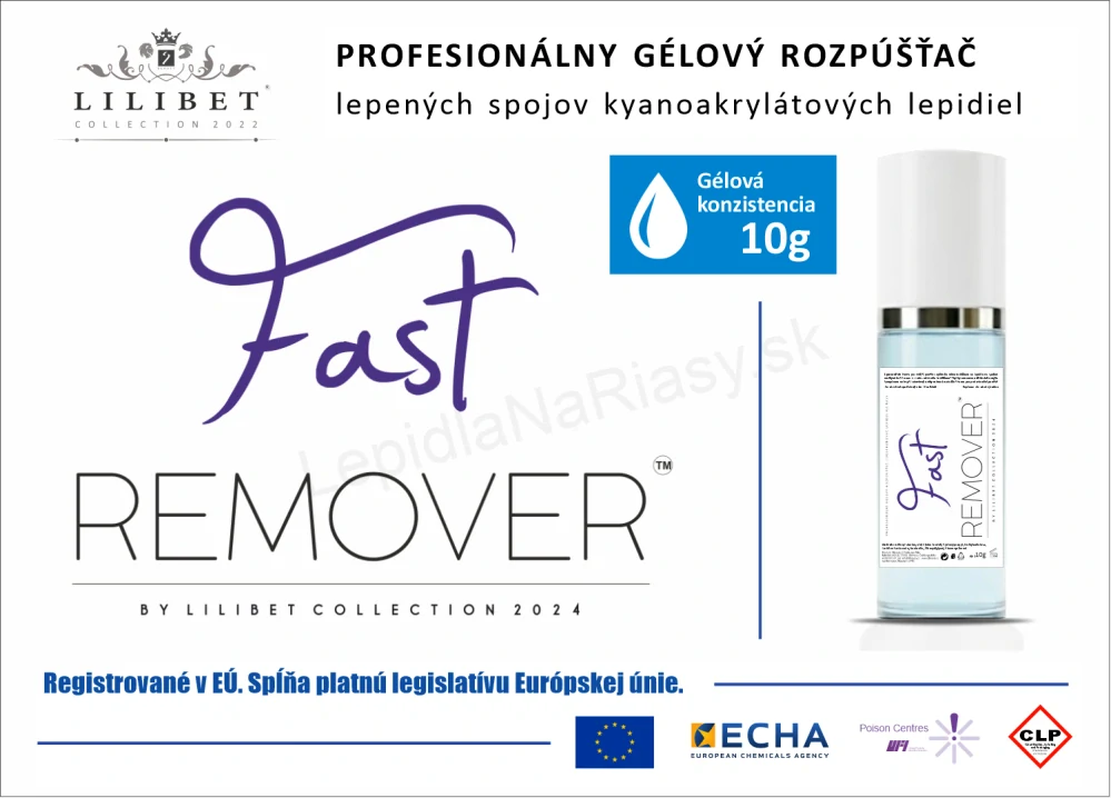 F-Remover Lilibet - profesionálny odstraňovač lepených spojov umelých rias