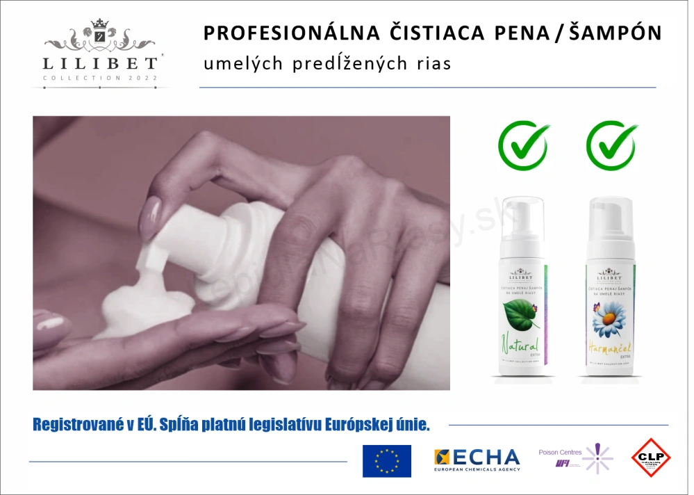 Profesionálny set 2 ks čistiacej peny / šampónu Lilibet