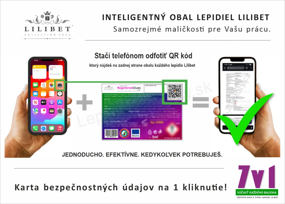 Lilibet EVO2 Brown - prémiové Low-Fume lepidlo so zníženými výparmi a s prírodnými výťažkami