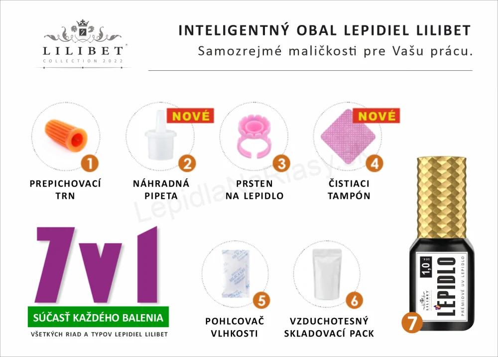 Lilibet EVO3 - prémiové Low-Fume lepidlo so zníženými výparmi a s prírodnými výťažkami