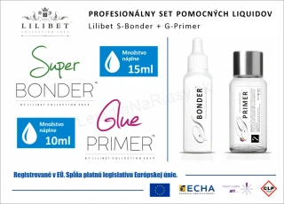 Profesionálny set 2 ks pomocných liquidov Lilibet - Bonder / Primer