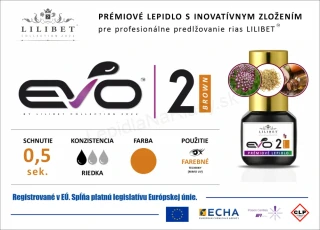 Lilibet EVO2 Brown - prémiové Low-Fume lepidlo so zníženými výparmi a s prírodnými výťažkami