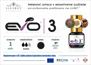 Lilibet EVO3 - prémiové Low-Fume lepidlo so zníženými výparmi a s prírodnými výťažkami